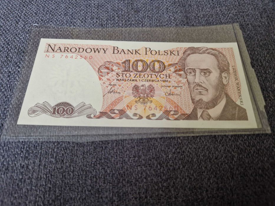 Zestaw banknoty PRL 12 szt. stan UNC