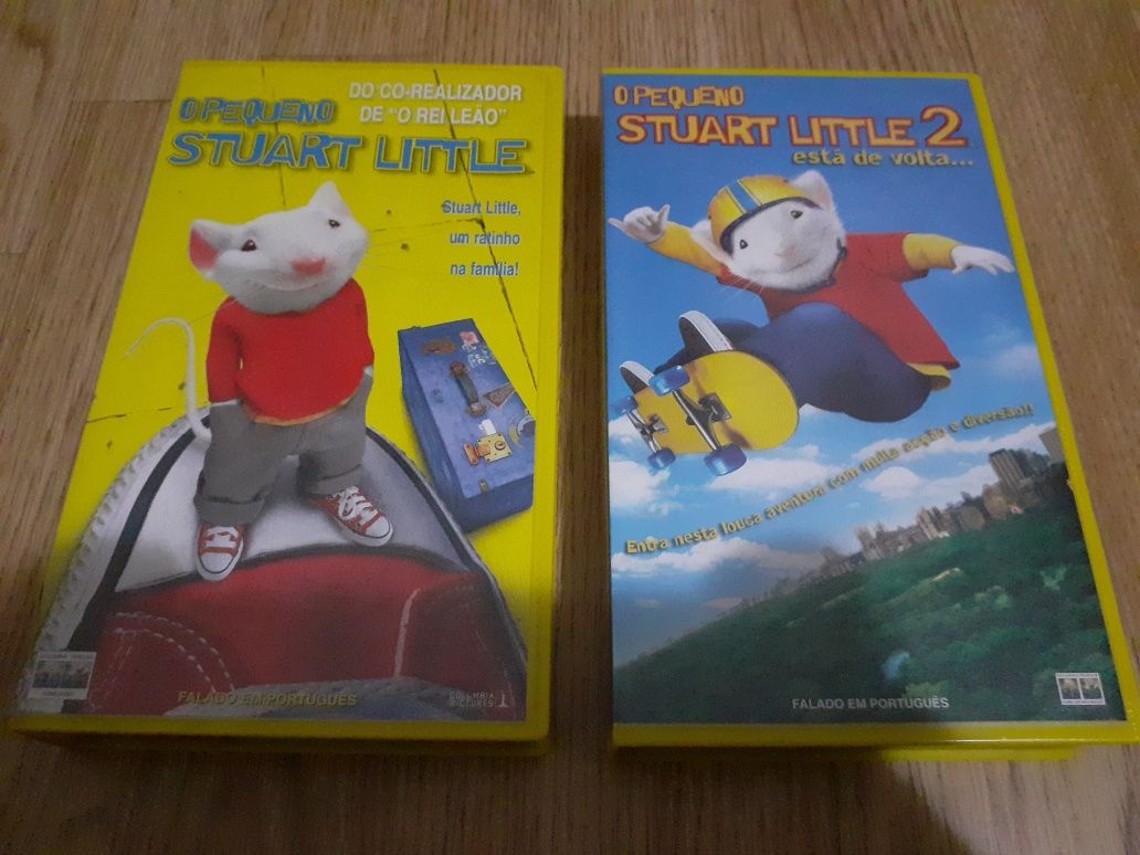 VHS: Coleção O Pequeno Stuart Little 1 e 2