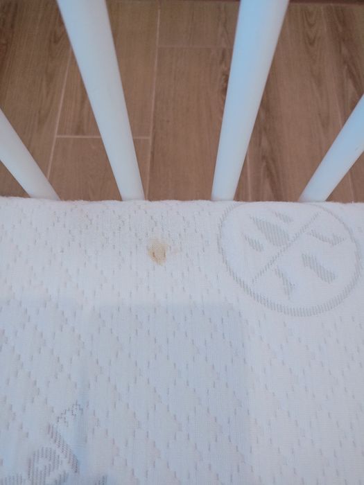 Łóżeczko Luletto 160x80 + materac Rucken stark