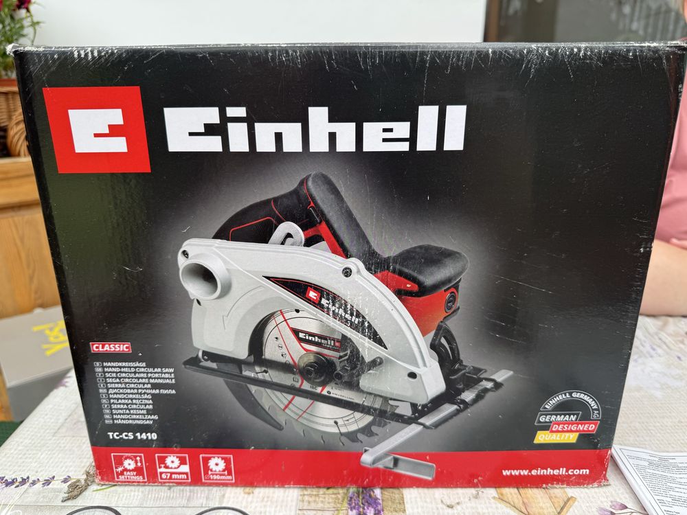 *NOWA* Pilarka tarczowa EINHELL TC-CS 1410