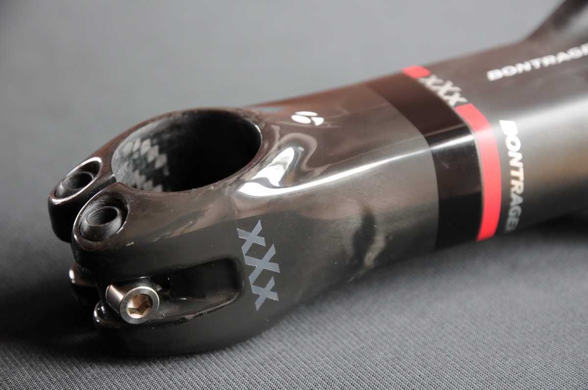 mostek BONTRAGER XXX, 120mm, 7st, Carbon, tytanowe śruby !!!