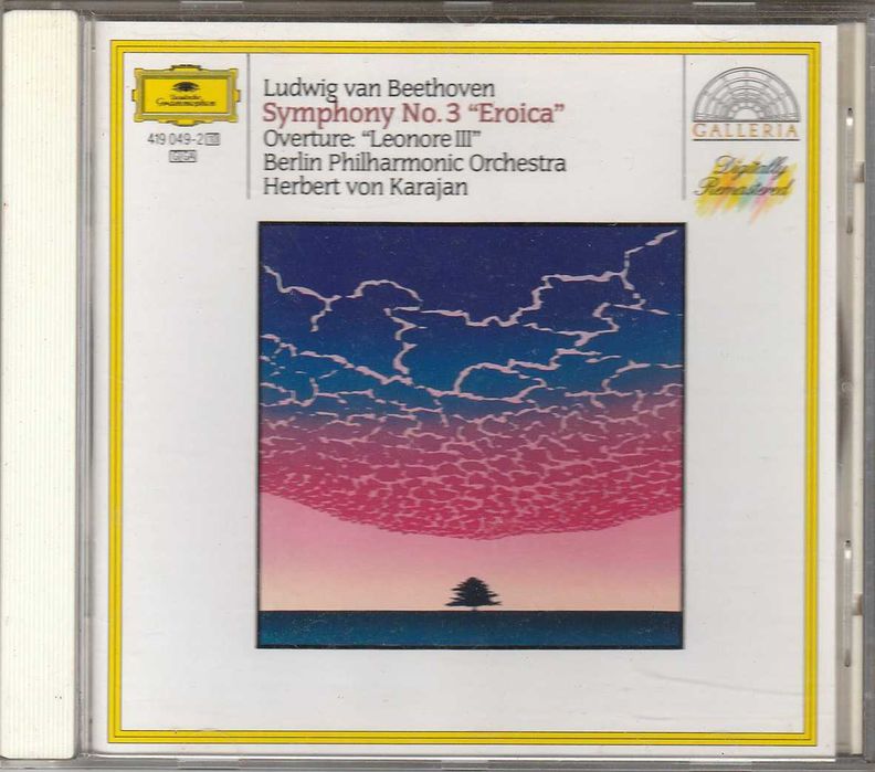 CD Beethoven - Symphony Nº3 + Overture Leonore III / Karajan