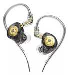 Auriculares com Fios KZ EDX PRO - Preto