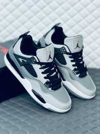 Nike Air Retro Jordan 4 grey кроссовки мужские Найк Джордан 4