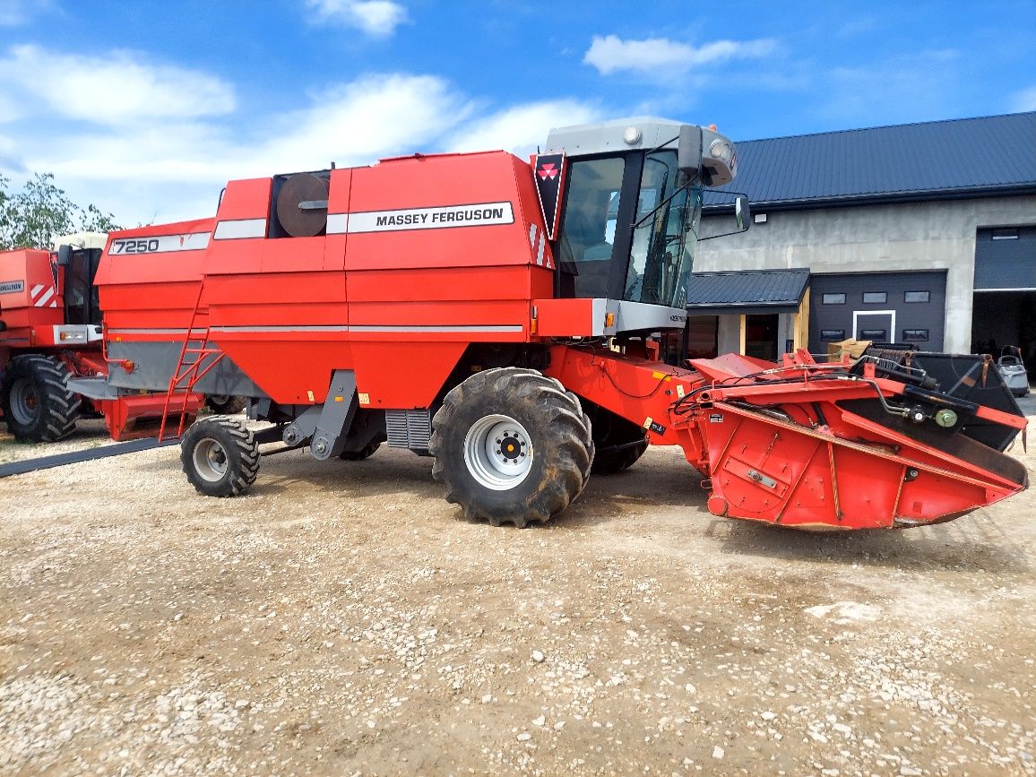 Massey MF Ferguson 7250 klima powerflow 4.34m wózek jak 32 czY 30