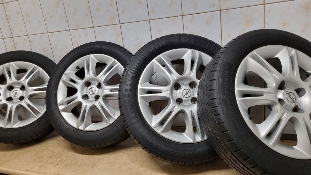 Koła letnie 16" Opel 4x100 ET40 195/55 R16