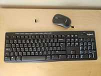 Logitech zestaw myszka M185 i klawiatura K270 bezprzewodowa