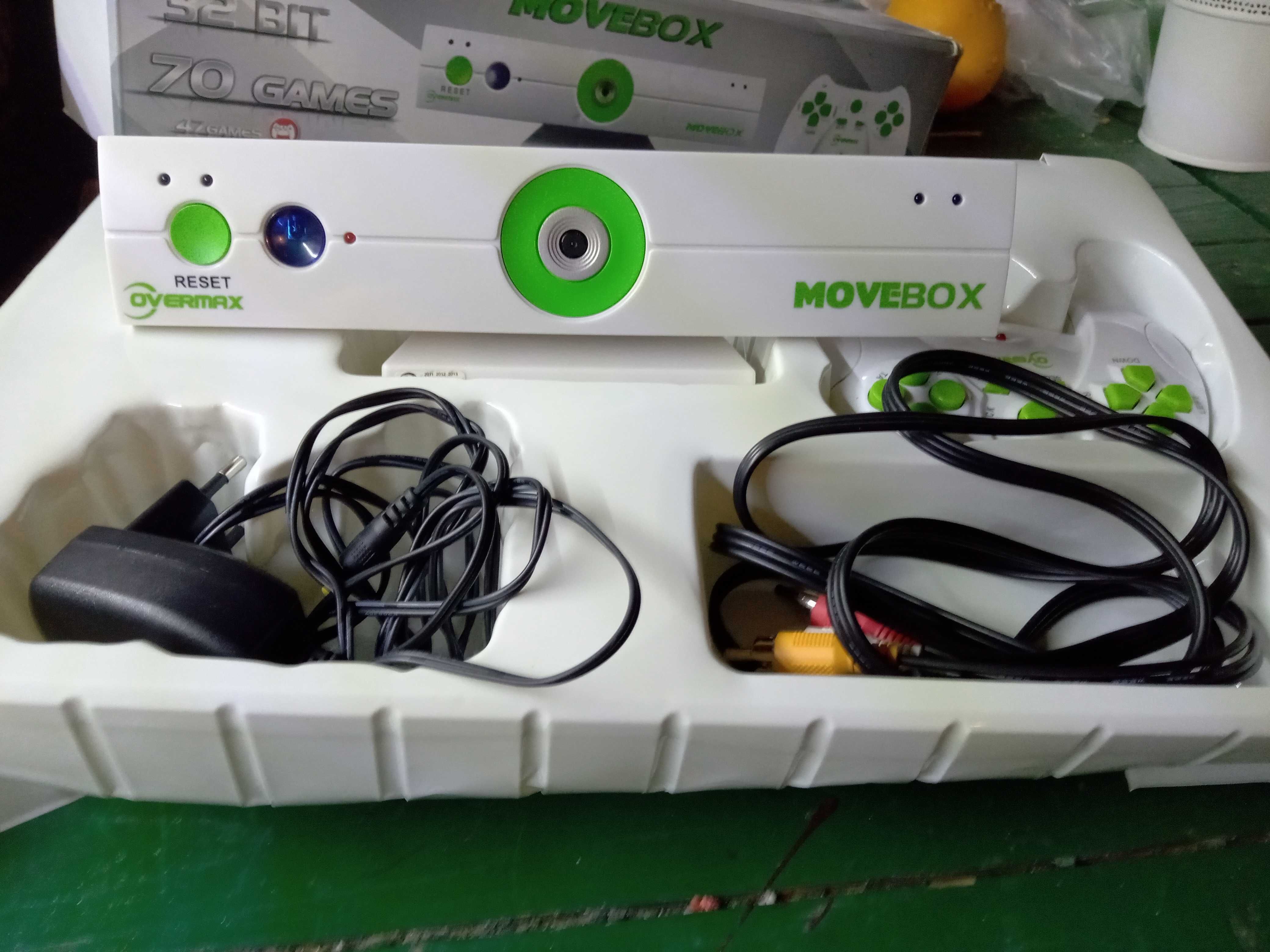 Konsola OV-MoveBox 70 gier Overmax