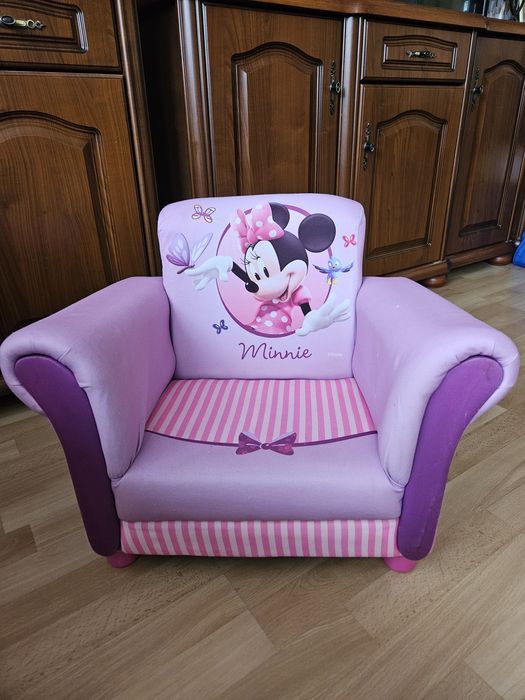 Fotel dziecięcy Myszka Minnie