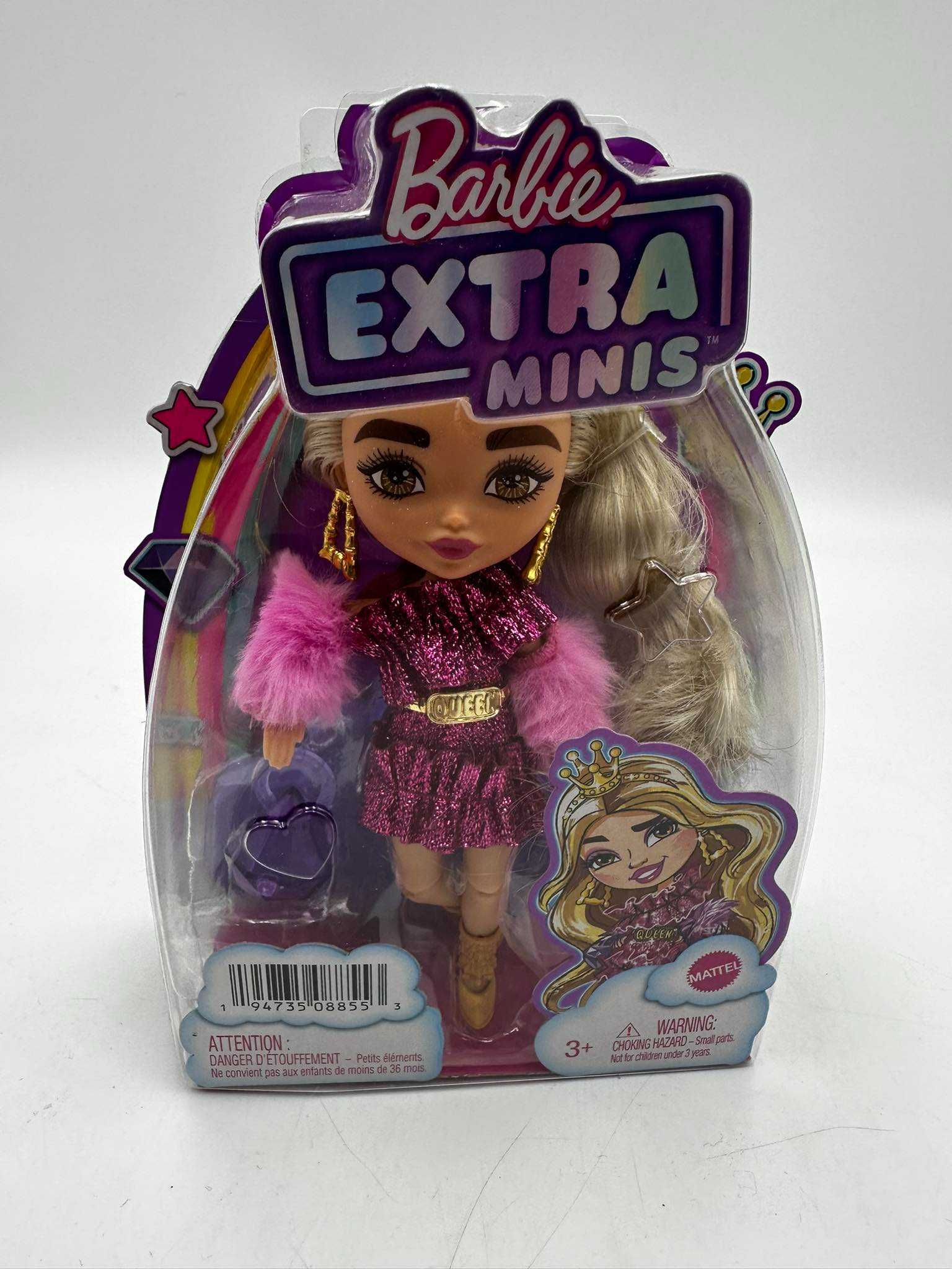 Barbie HJK67 Lalka Extra Minis Queen