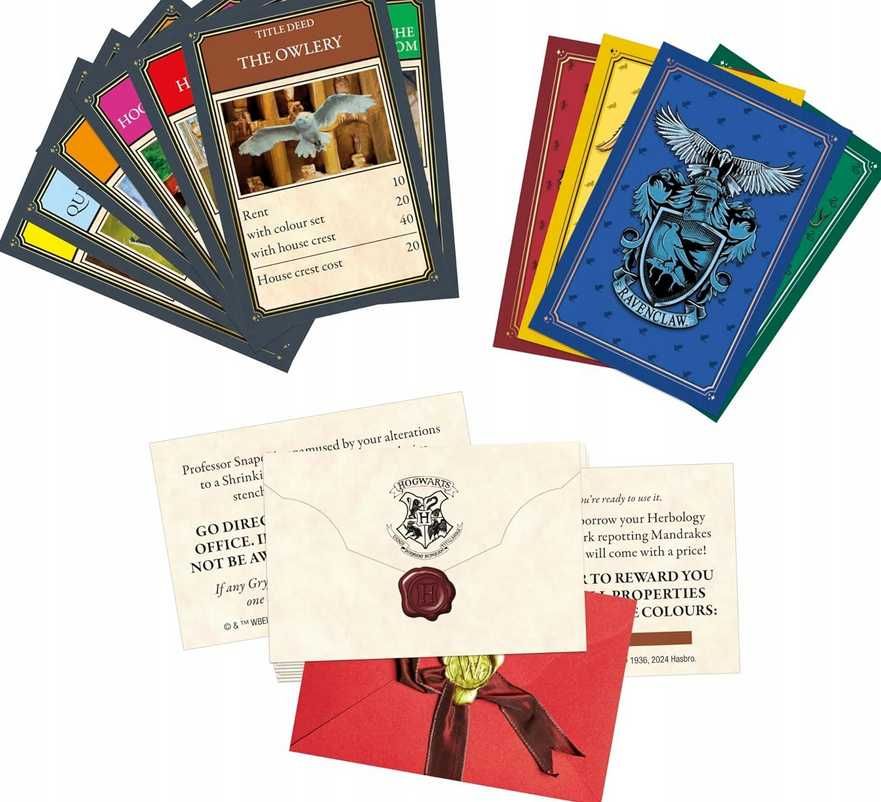 Gra planszowa Monopoly Harry Potter Hasbro - wersja WŁOSKA !!!