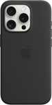 Plecki Apple do Apple iPhone 15 Pro Silicone Case MagSafe czarny