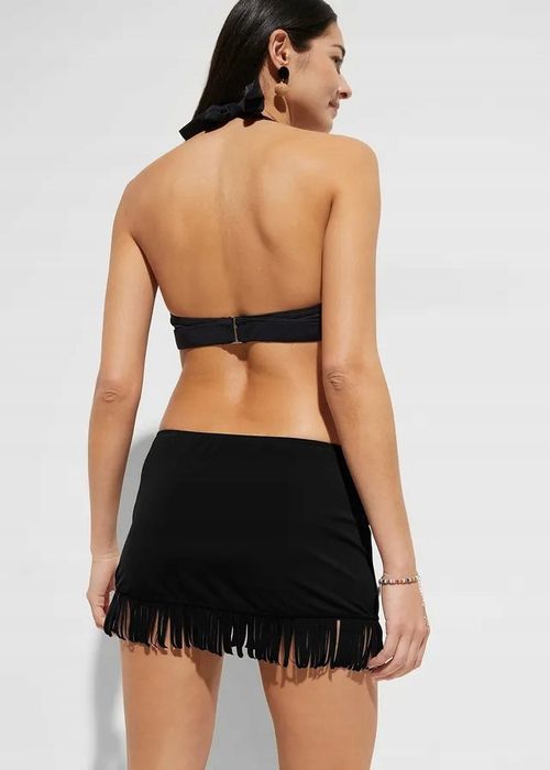 B.P.C. spódniczka kąpielowa z wbudowanymi figami i frędzlami 38.