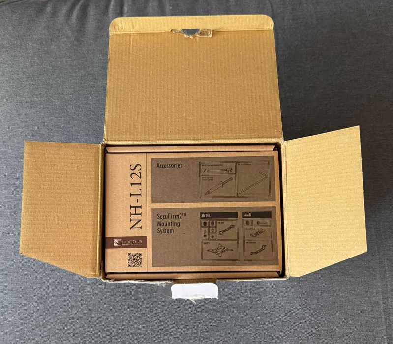 Noctua NH-L12S - Kompaktowy cooler premium z cichym wentylatorem!