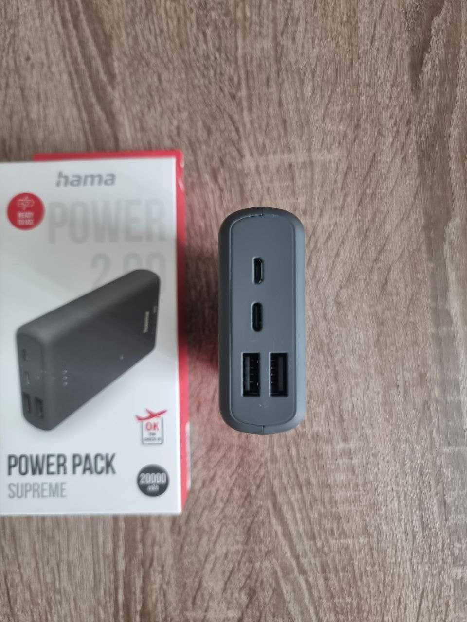 павербанк HAMA Supreme 20 000 mah Німечина, є опт