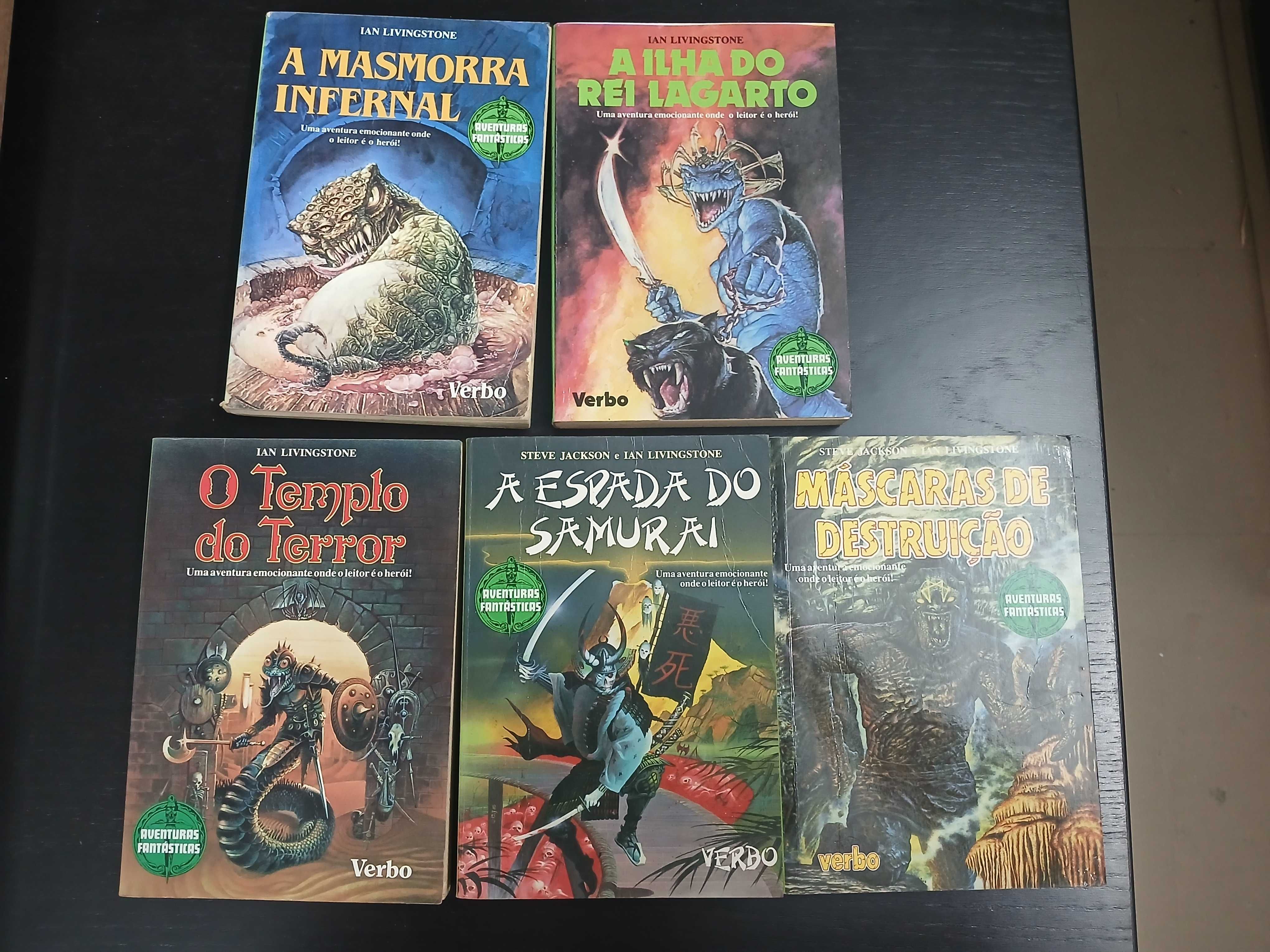 Livros da colecção "Fighting Fantasy