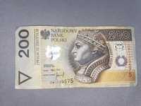Banknot 200 zł 1994 rok