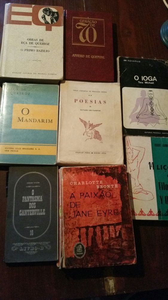 Livros Autores Portugueses e Ingleses