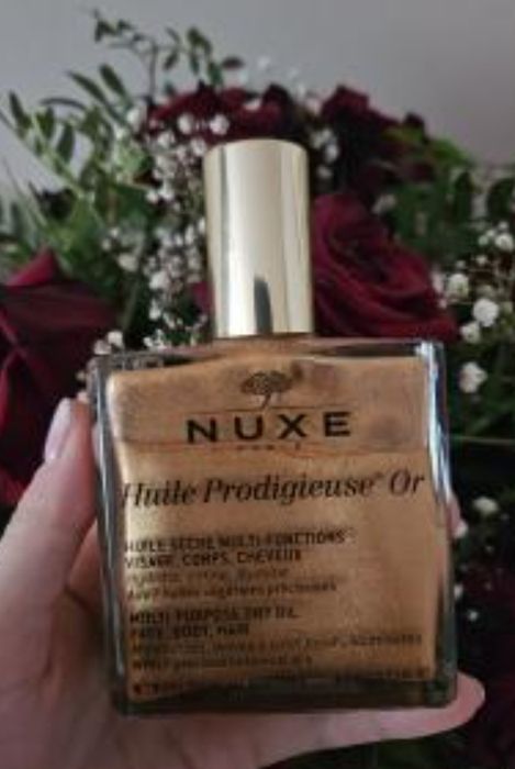 NUXE prodigieux suchy olejek z drobinkami złota 100 ml nowy oryginalny