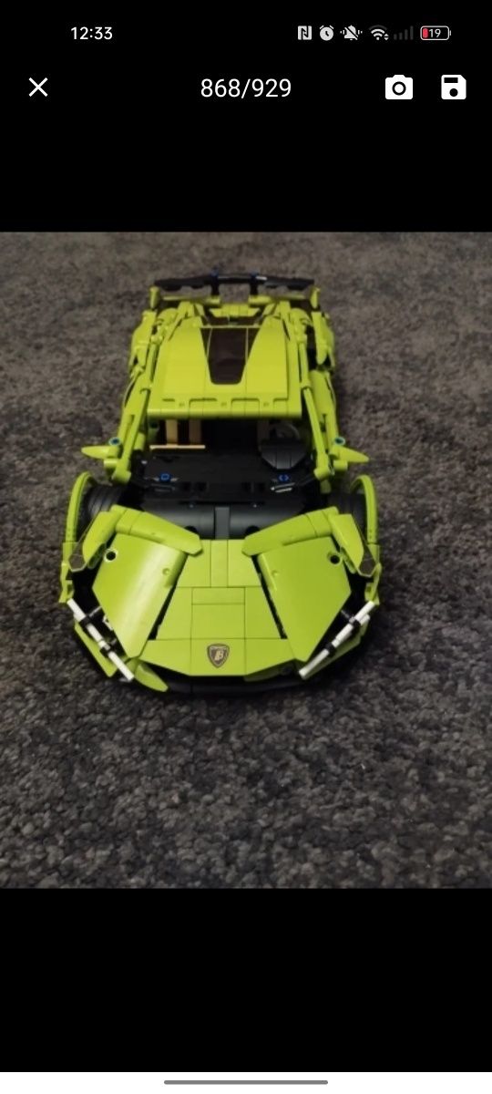 Klocki typu LEGO Lamborghini