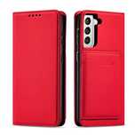 Etui Card Braders Case do Samsung Galaxy S22 Plus czerwony