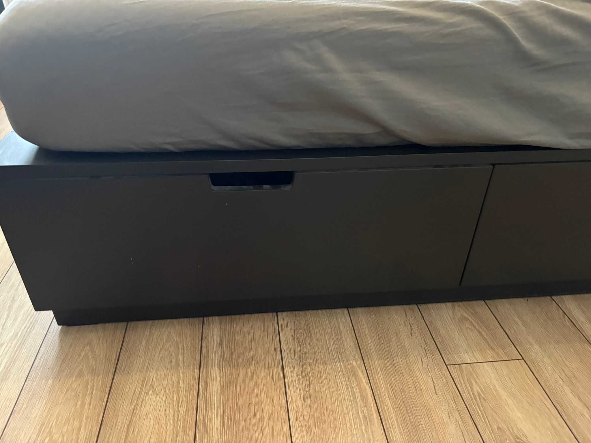 Łóżko IKEA NORDLI 140x200 Komplet Stan BdB