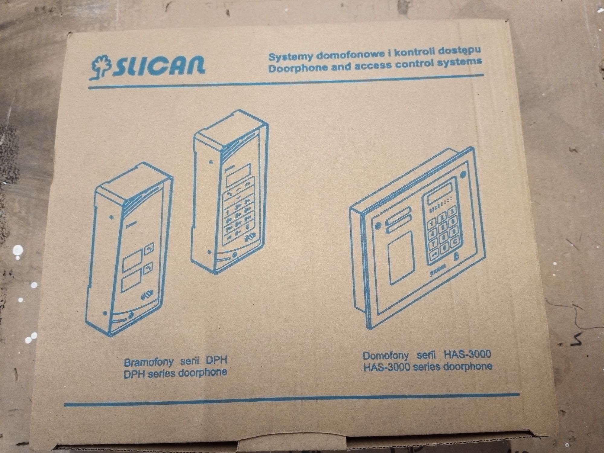 Bramofon, domofon Silcan.