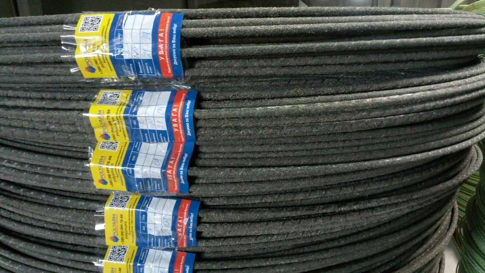 Композитна арматура   6мм для стовпчиків 200м