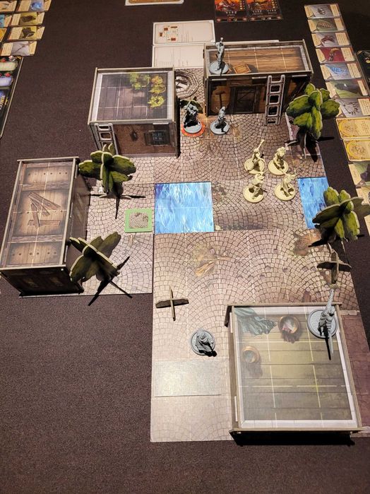 Gra planszowa Nova Aetas PL + Black Rose Wars: Mistrz + koszulki