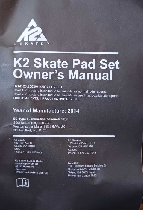 Ochraniacze na rolki K2 SoftBoot rozmiar S