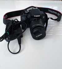 Aparat Canon EOS 650D + obiektyw Canon EFS 18-55mm