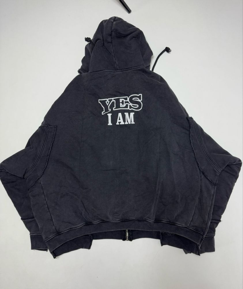 Зип худи Vetements Deconstructed Limited Edition zip hoodie худи