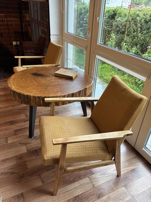 Fotele z PRL lisek, patyczak, śnieżka