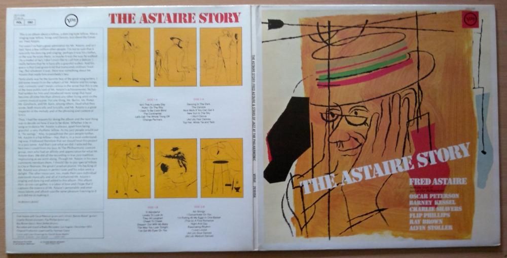 Fred Astaire-The Astaire Story O.Peterson,B.Kessel,R.Brown Winyl Jazz