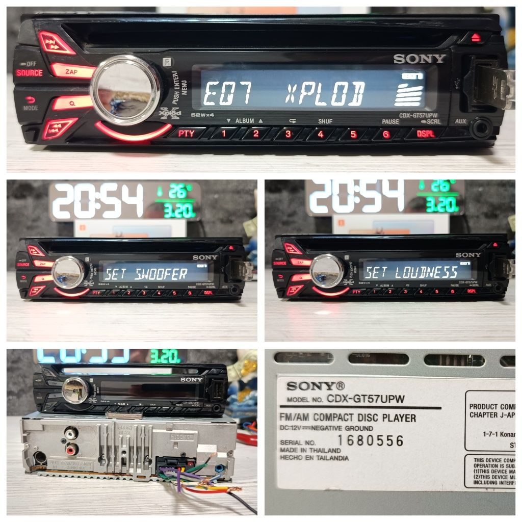 Sony mex/cdx (Bluetooth audio)
