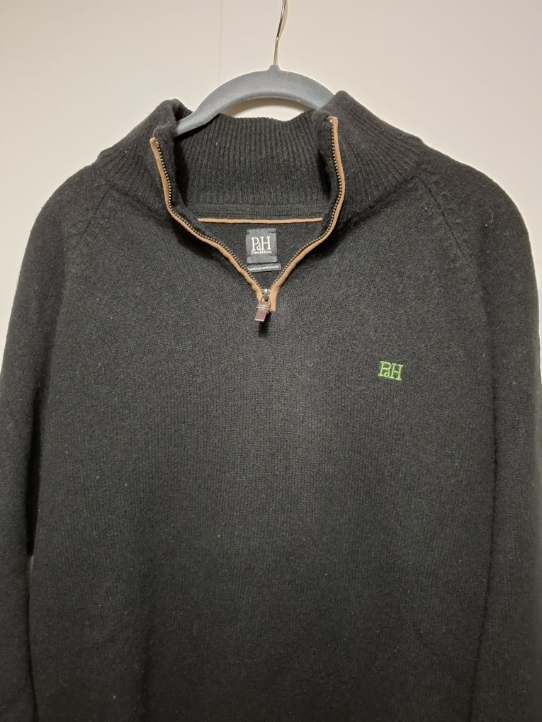 Camisola PdH, tamanho XL, cor preta, bom estado
