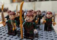 LEGO figurka Elf z Mirkwood lor080 Dark Green 1sztuka Władca Pierścien