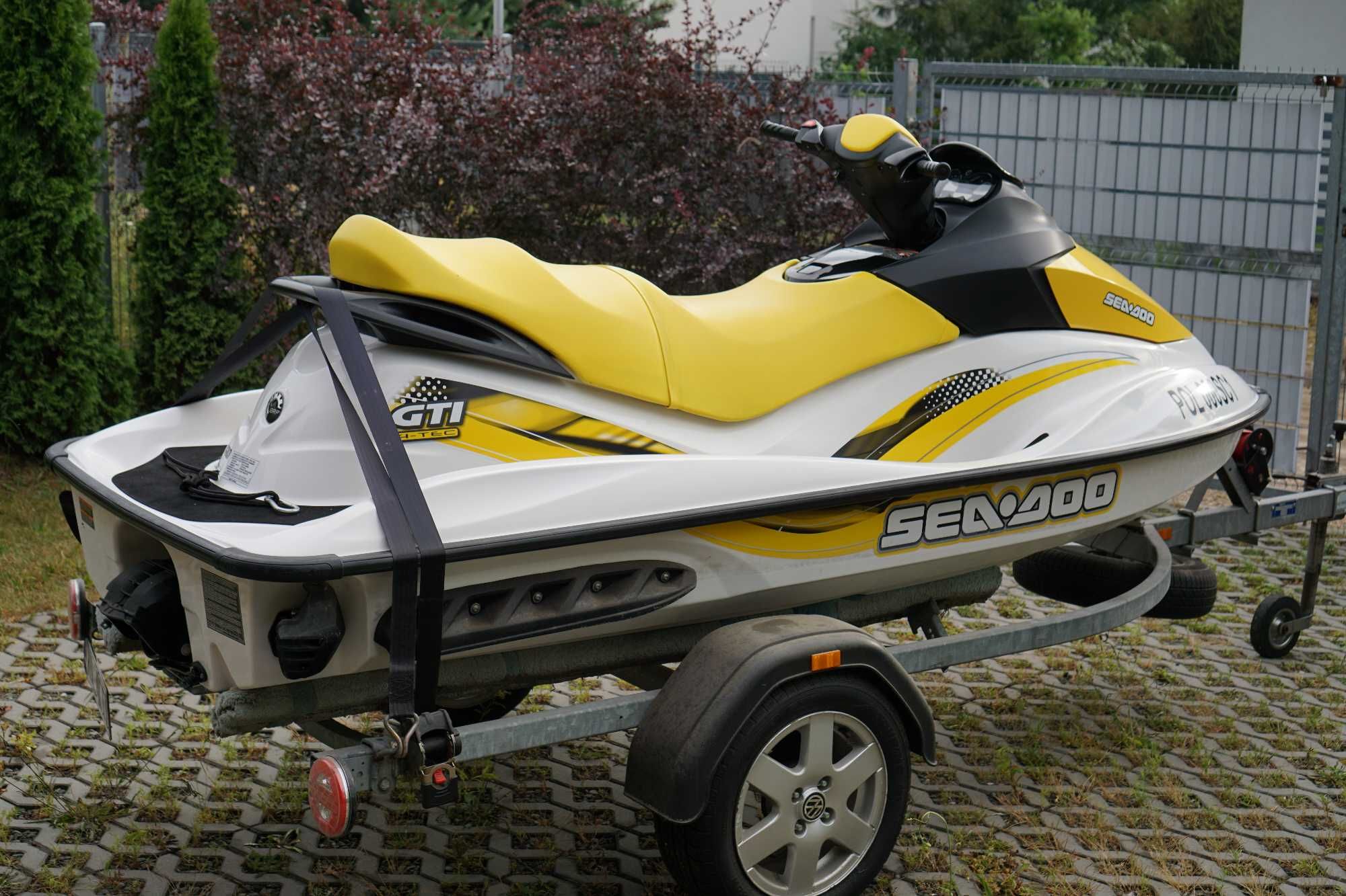SeaDoo GTI 130 - okazja, jak nowy!