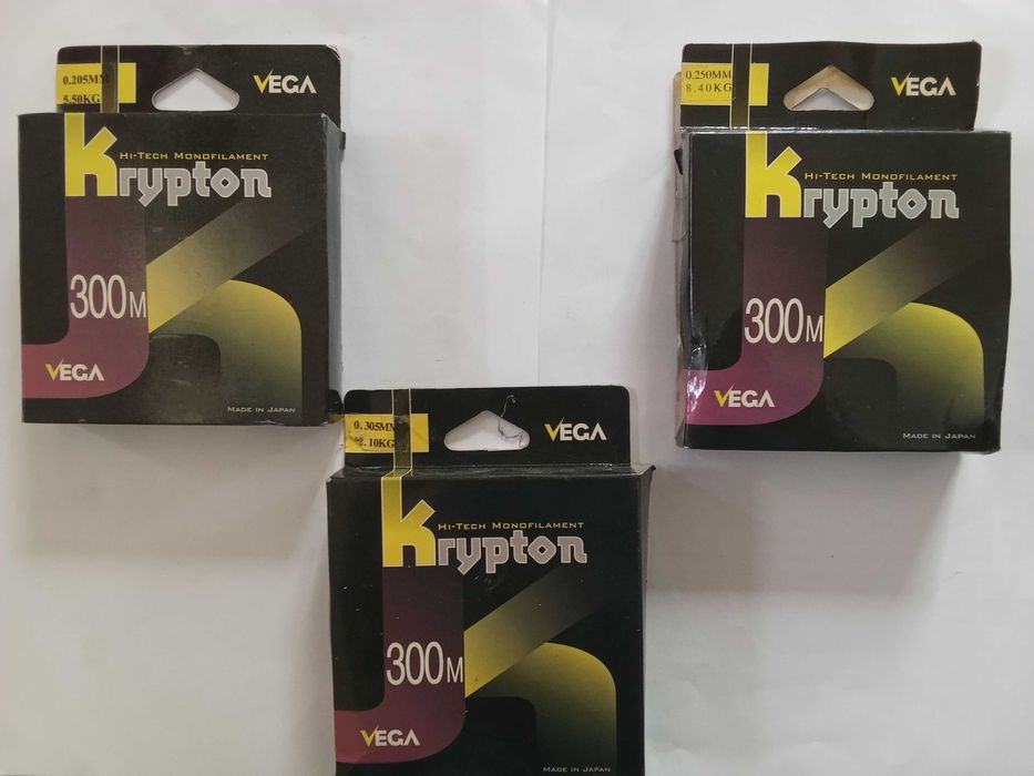 Fio de pesca Krypton novo na caixa