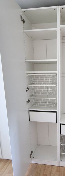 Estrutura Pax Ikea 50cm com interiores