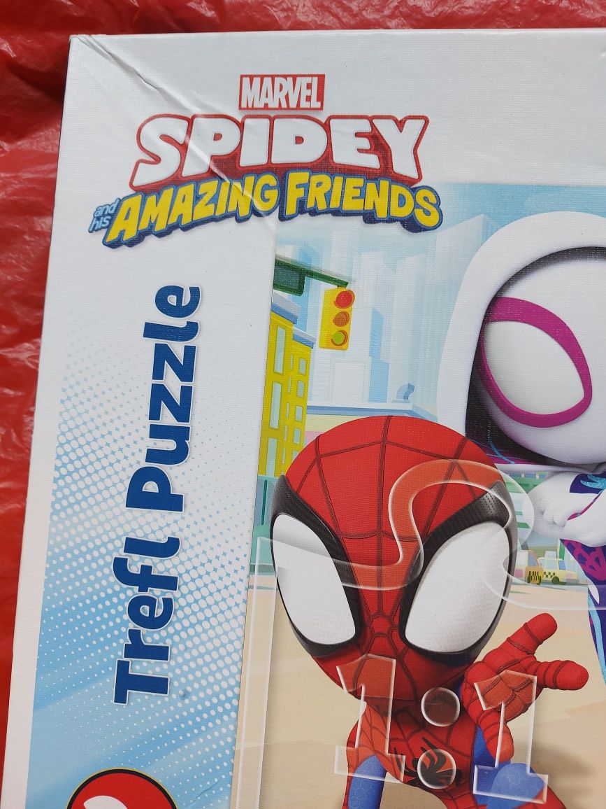 Puzzle Duże dziecięce SPIDEI