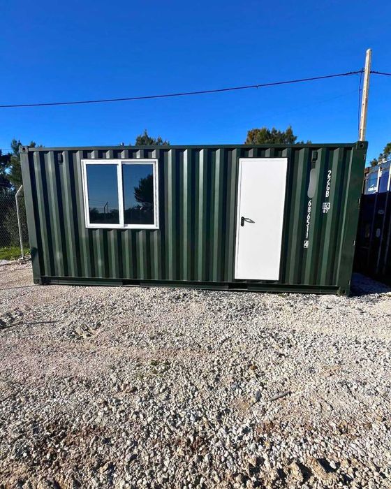 Contentor Marítimo Transformado de 6 metros (20') - Sob Encomenda