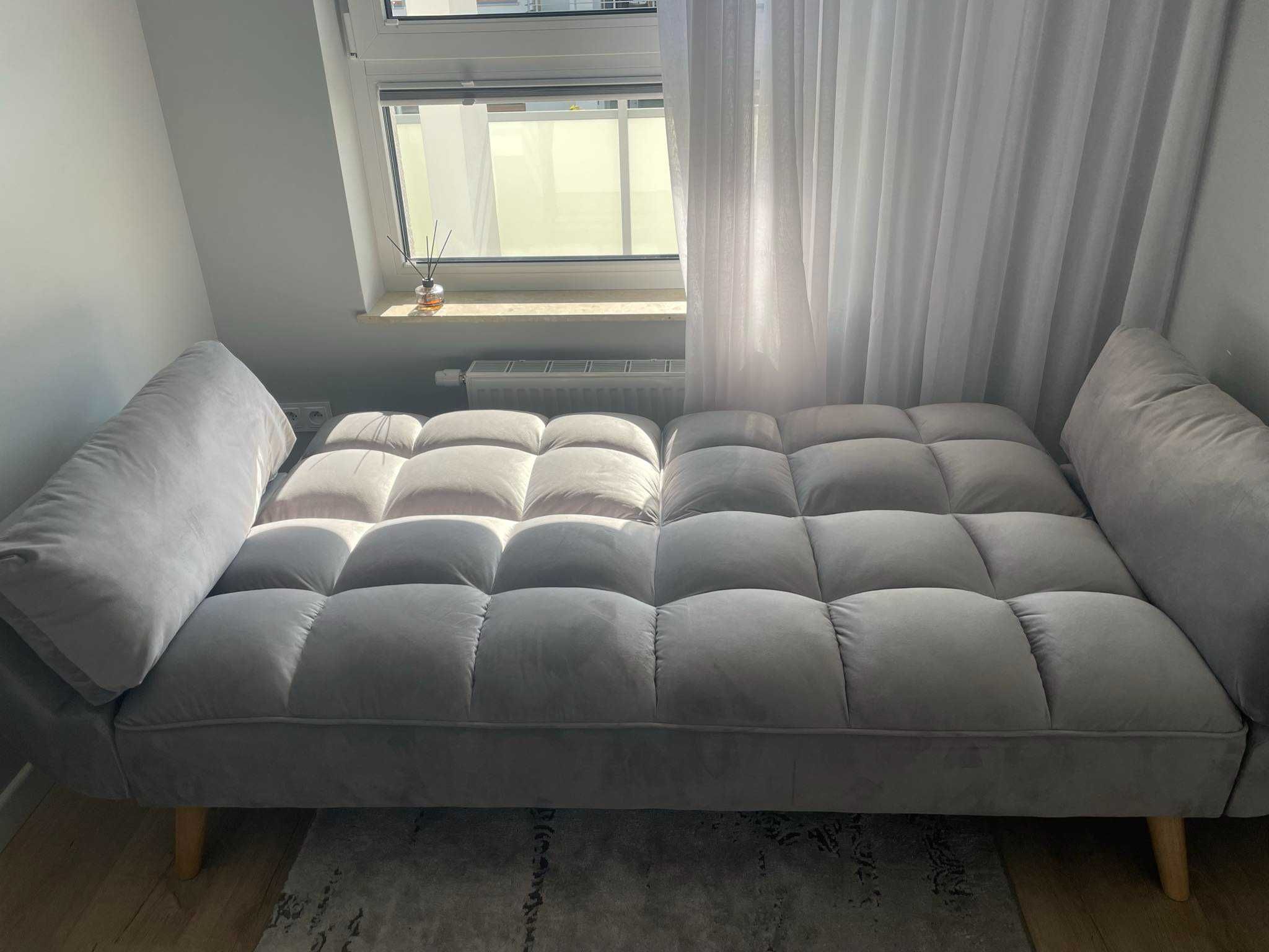 Sofa nowa glamour, kanapa z możliwością rozkładania