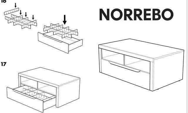 Movel TV IKEA modelo Norrebo
