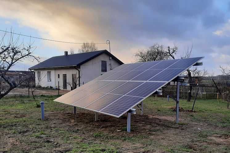 Instalacja fotowoltaiczna 10 kW gruntowa