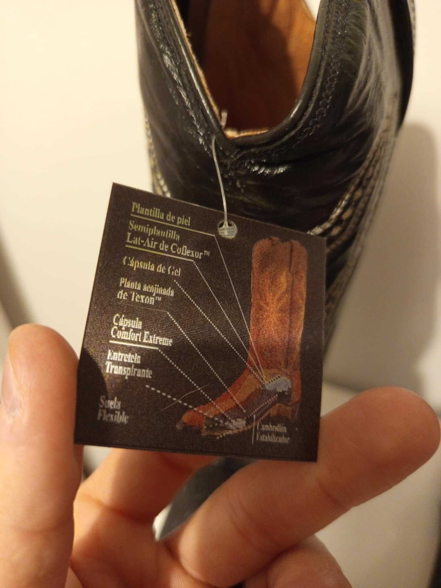 Buty Kowbojki czarne damskie roz. 40 mezcalero rancho boots