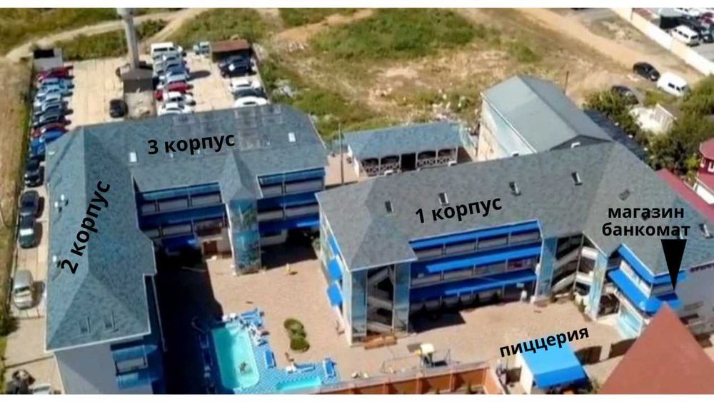 Продам. База отдыха. Одесса. ГРИБОВКА. 100 м от моря. Отельный бизнес.