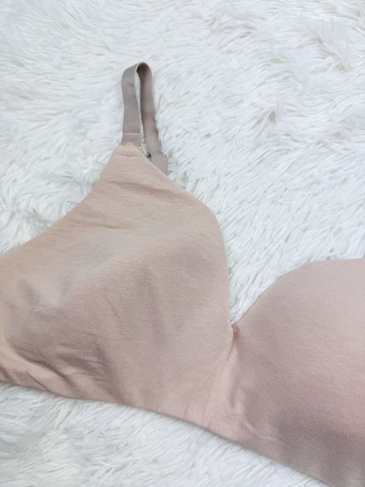 Biustonosz usztywniany ciążowy do karmienia 80C beżowy H&M