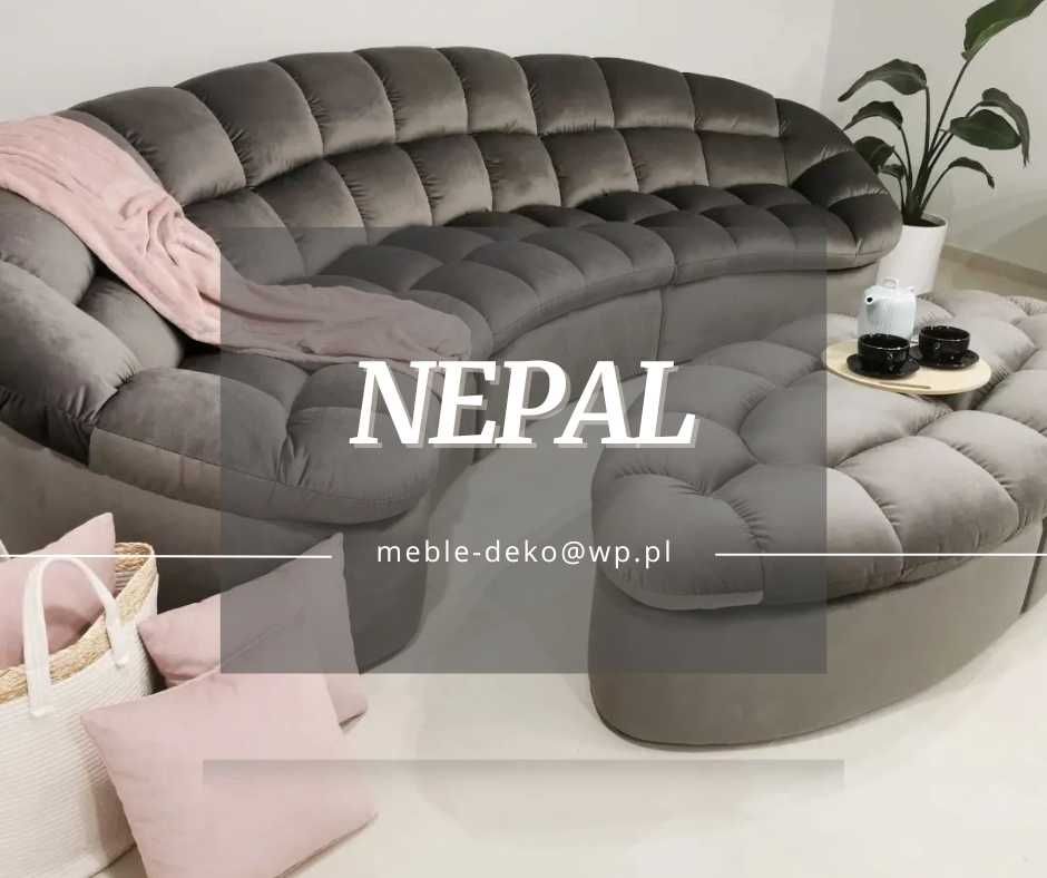 Narożnik Nepal – nietypowy kształt, niesamowita wygoda!