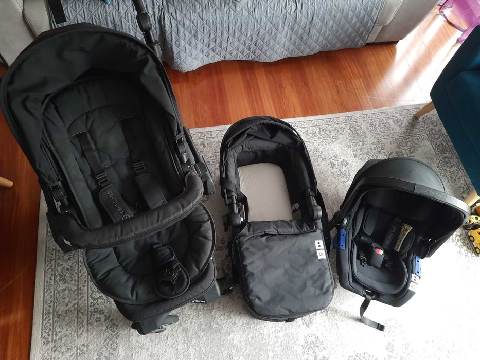 Trio Concord - Carro + alcofa + ovo